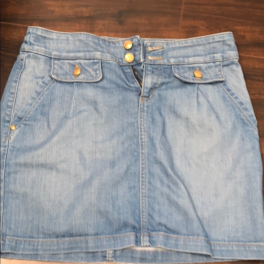 Juicy Couture denim short skirt